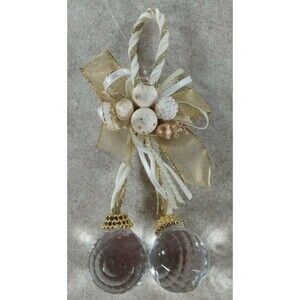 Lamp Decoration Decorative Gold Rope Crystal Ball